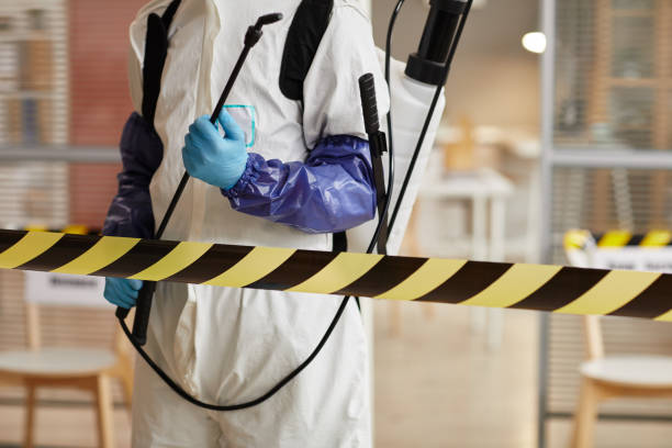Professional Crime Scene Cleanup technician working in Gerton, NC